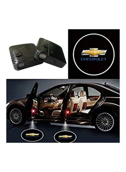 2-Piece Logo Designed LED Door Light